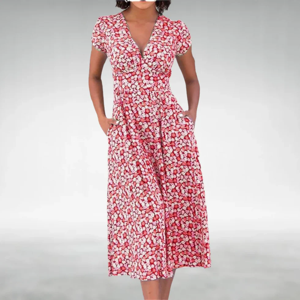 Flora - Vestido Midi Floral