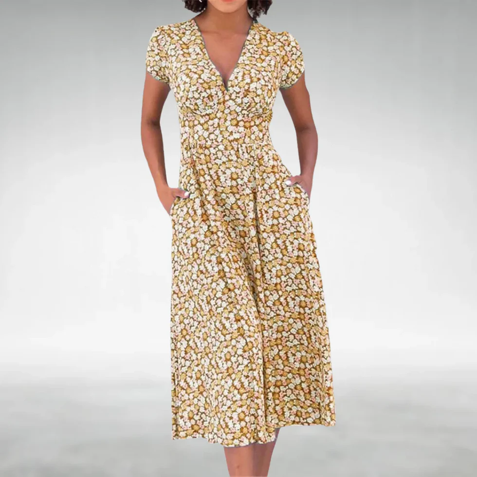 Flora - Vestido Midi Floral