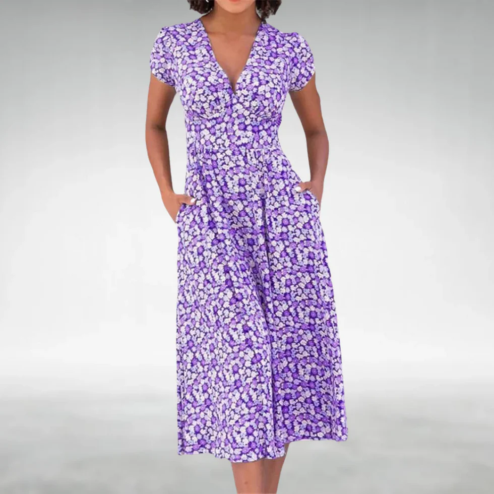 Flora - Vestido Midi Floral