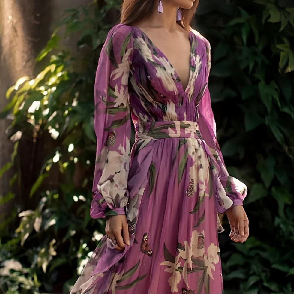 Miriam - Vestido Maxi Floral