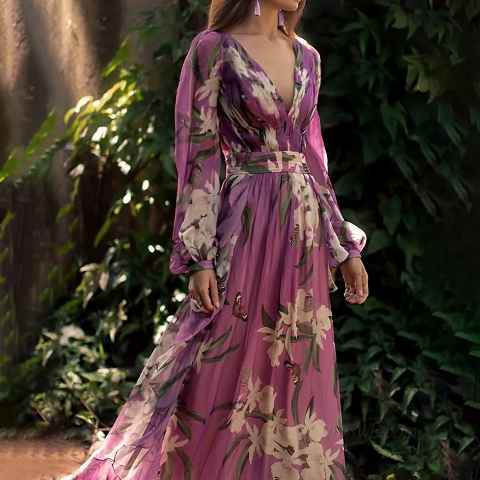 Miriam - Vestido Maxi Floral