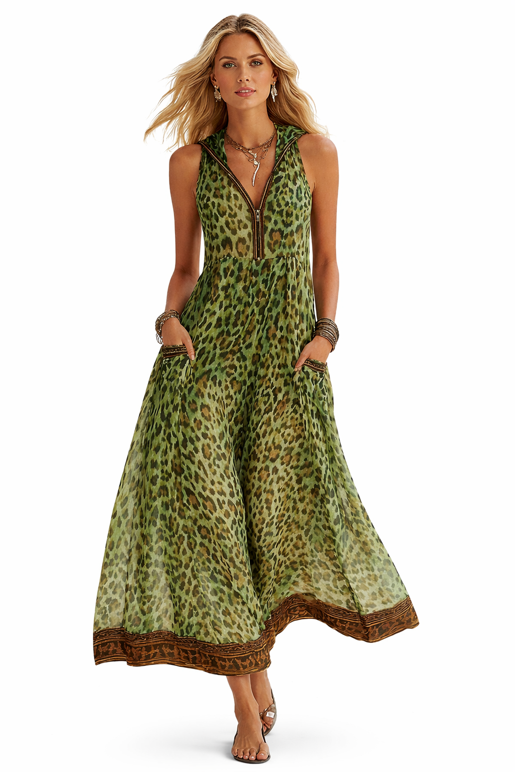 Tamara - Vestido Leopard