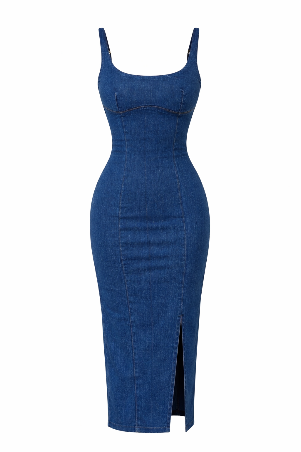 Maya - Vestido Denim Midi