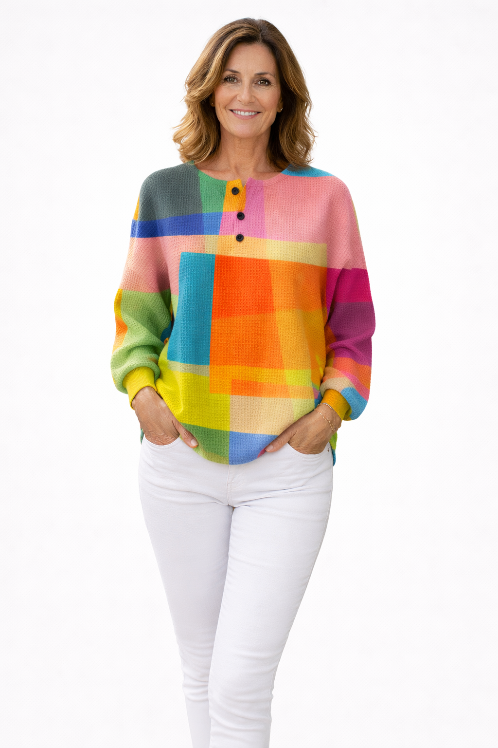 María - Blusa Abstracta