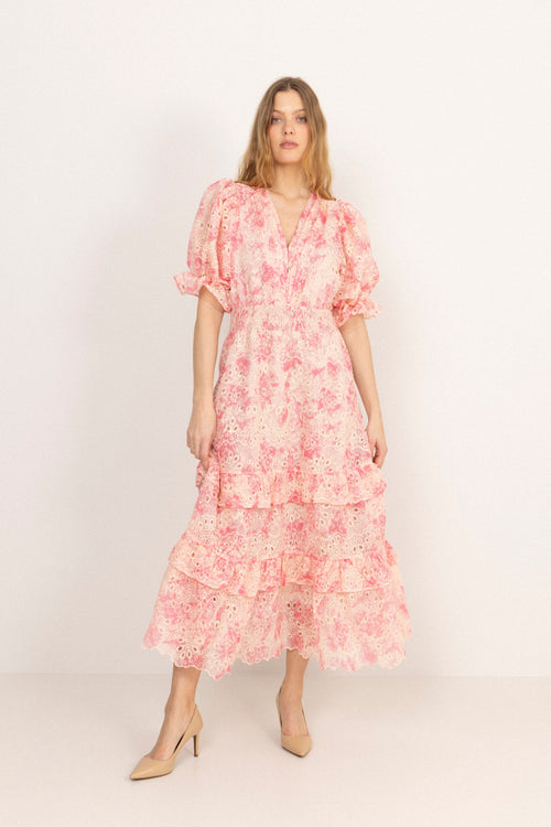 Amanda - Vestido Bloom Rosa