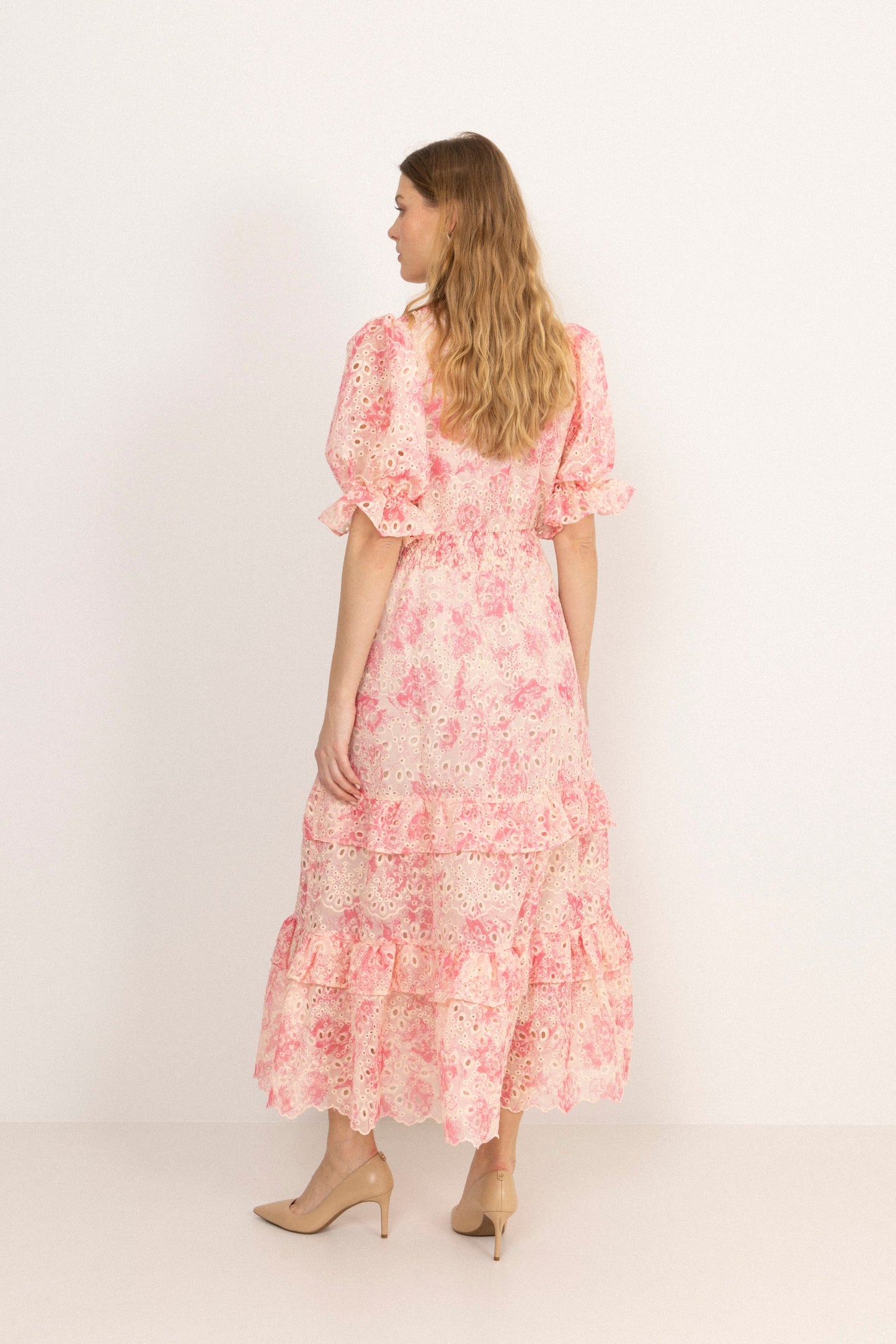 Vestido Maxi Bloom Rosa