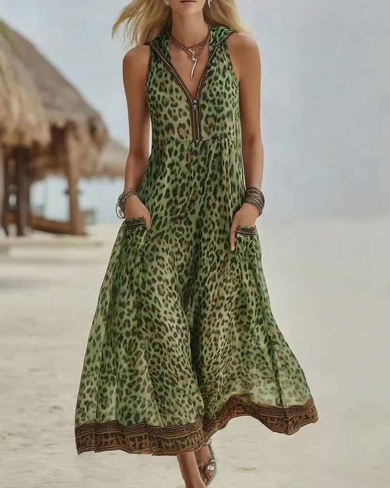 Tamara - Vestido Leopard