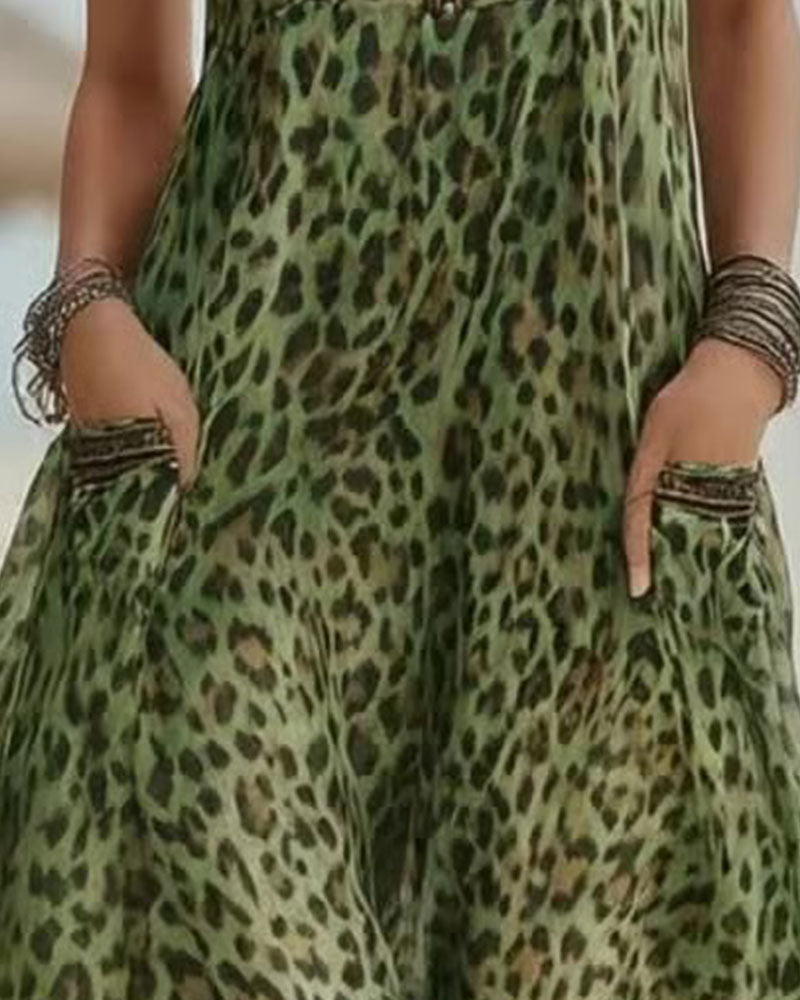 Tamara - Vestido Leopard