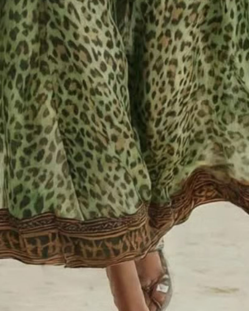 Tamara - Vestido Leopard